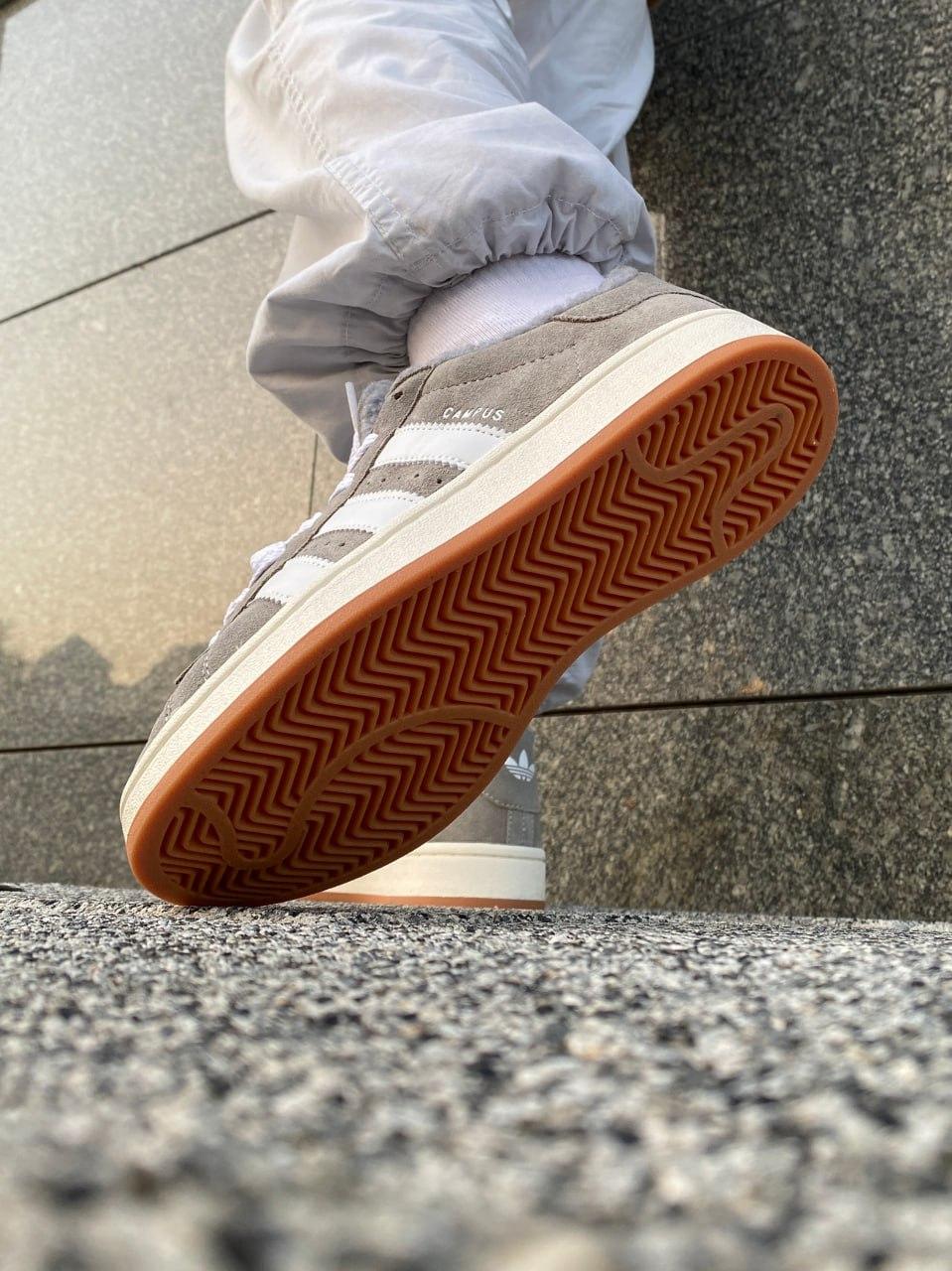 Adidas Campus 00s Fur Grey White
