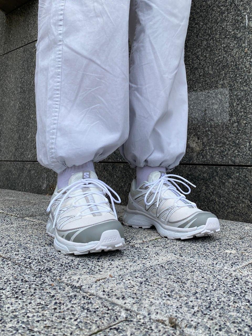 Salomon XT-6 White Silver