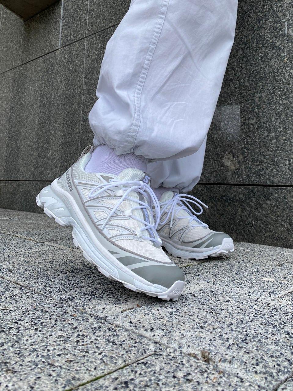 Salomon XT-6 White Silver