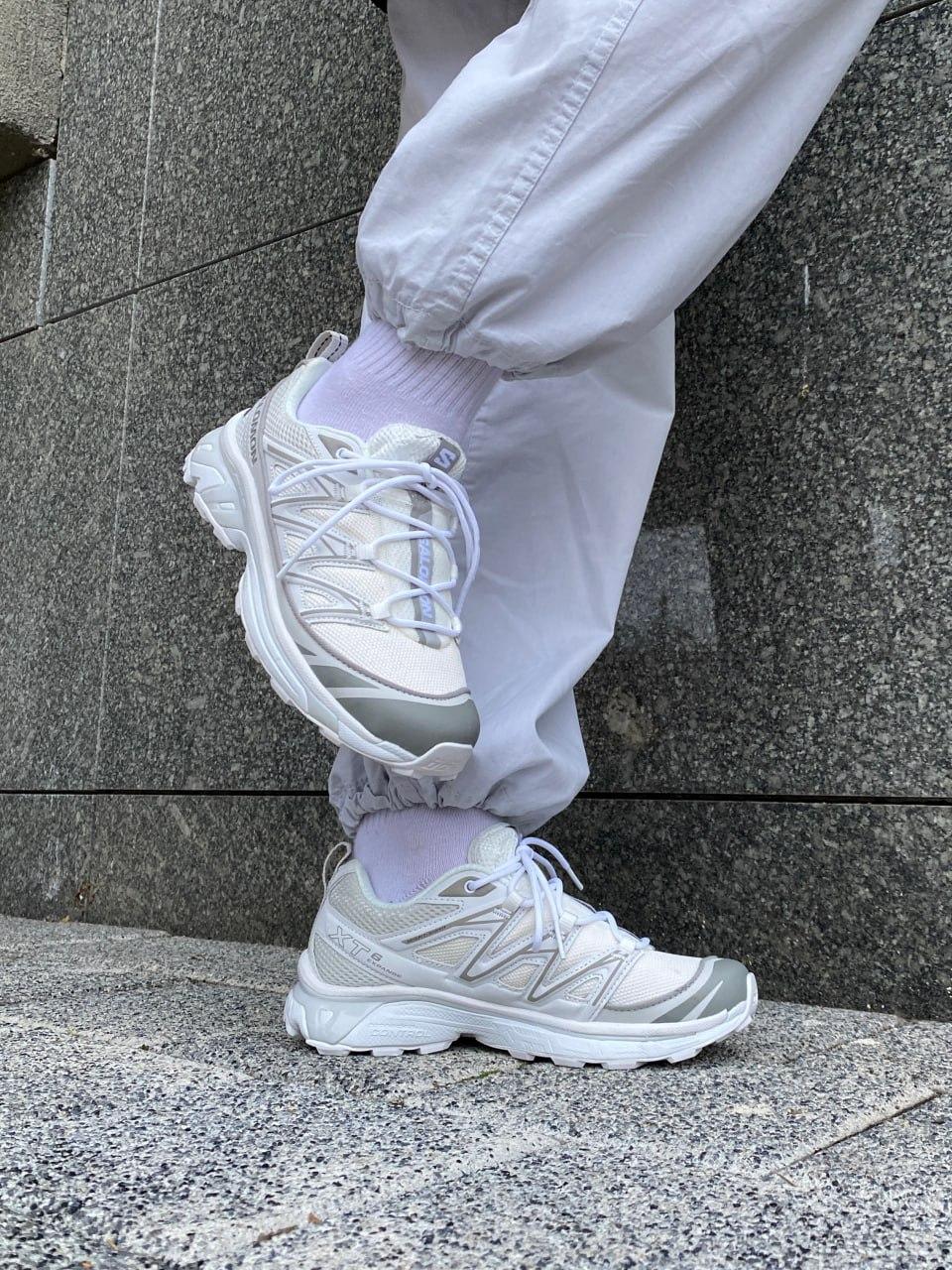 Salomon XT-6 White Silver