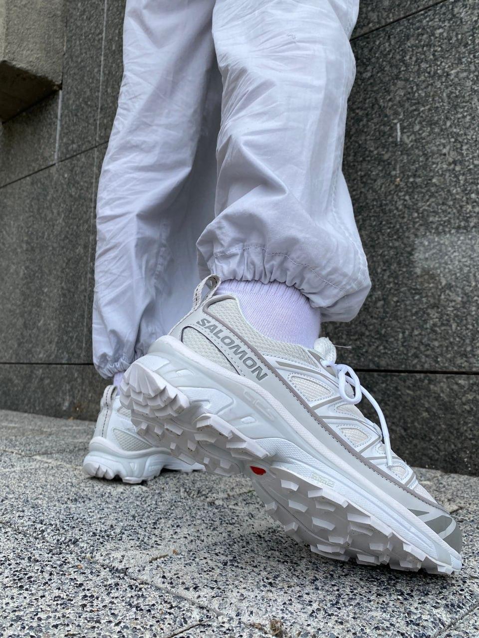 Salomon XT-6 White Silver