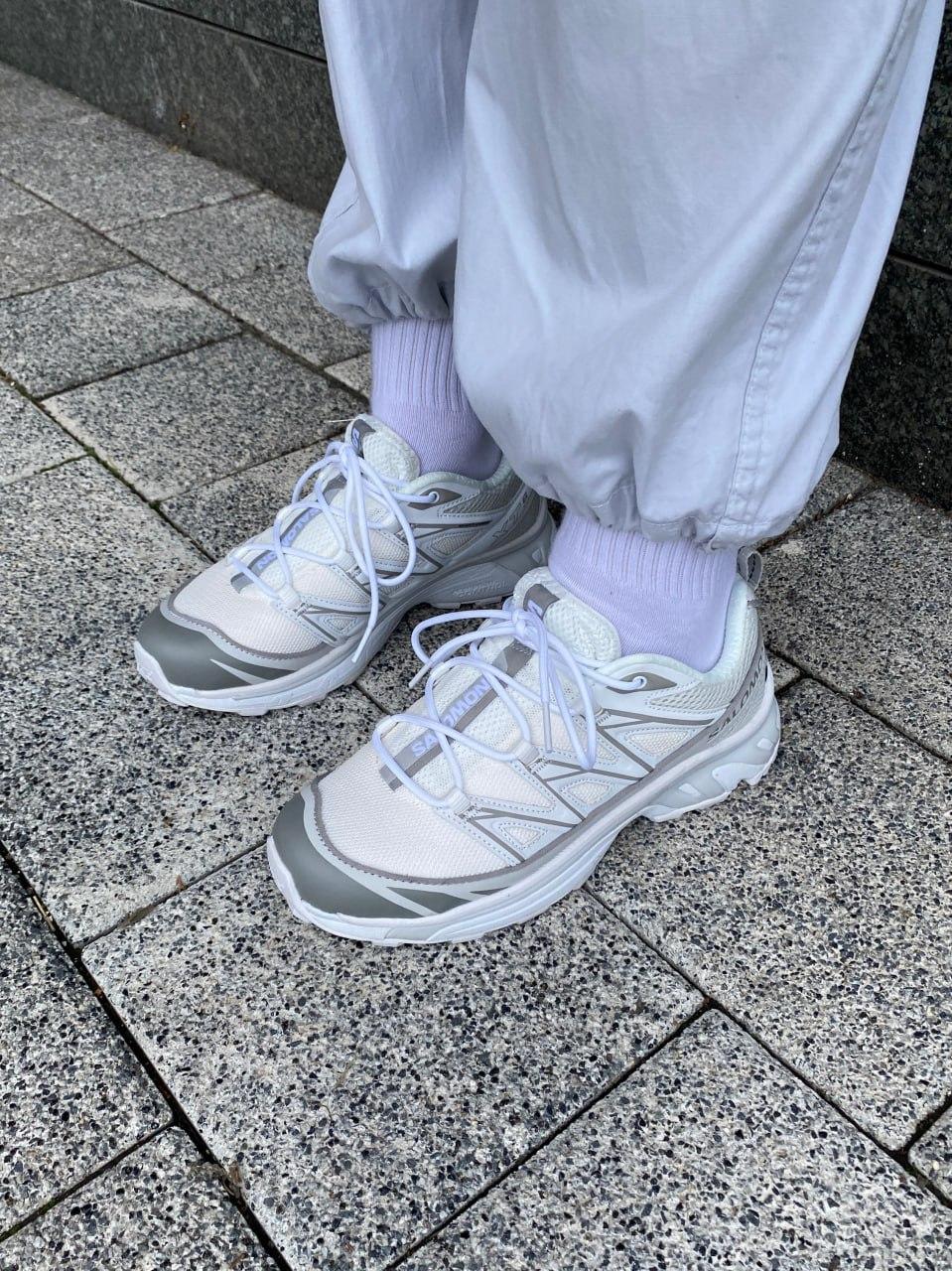 Salomon XT-6 White Silver