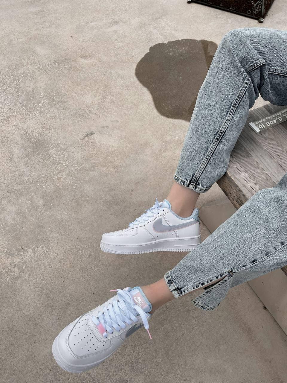 Nike Air Force 1 White Blue