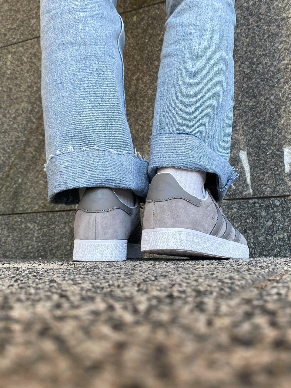 Adidas Gazelle Grey 2