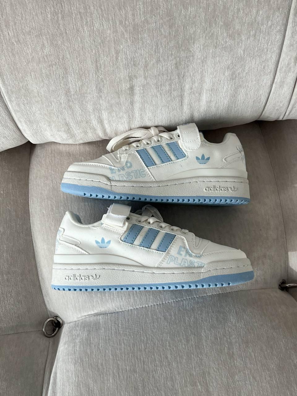 Adidas Forum Low White Blue v2
