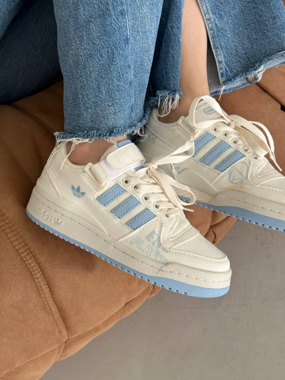 Adidas Forum Low White Blue v2