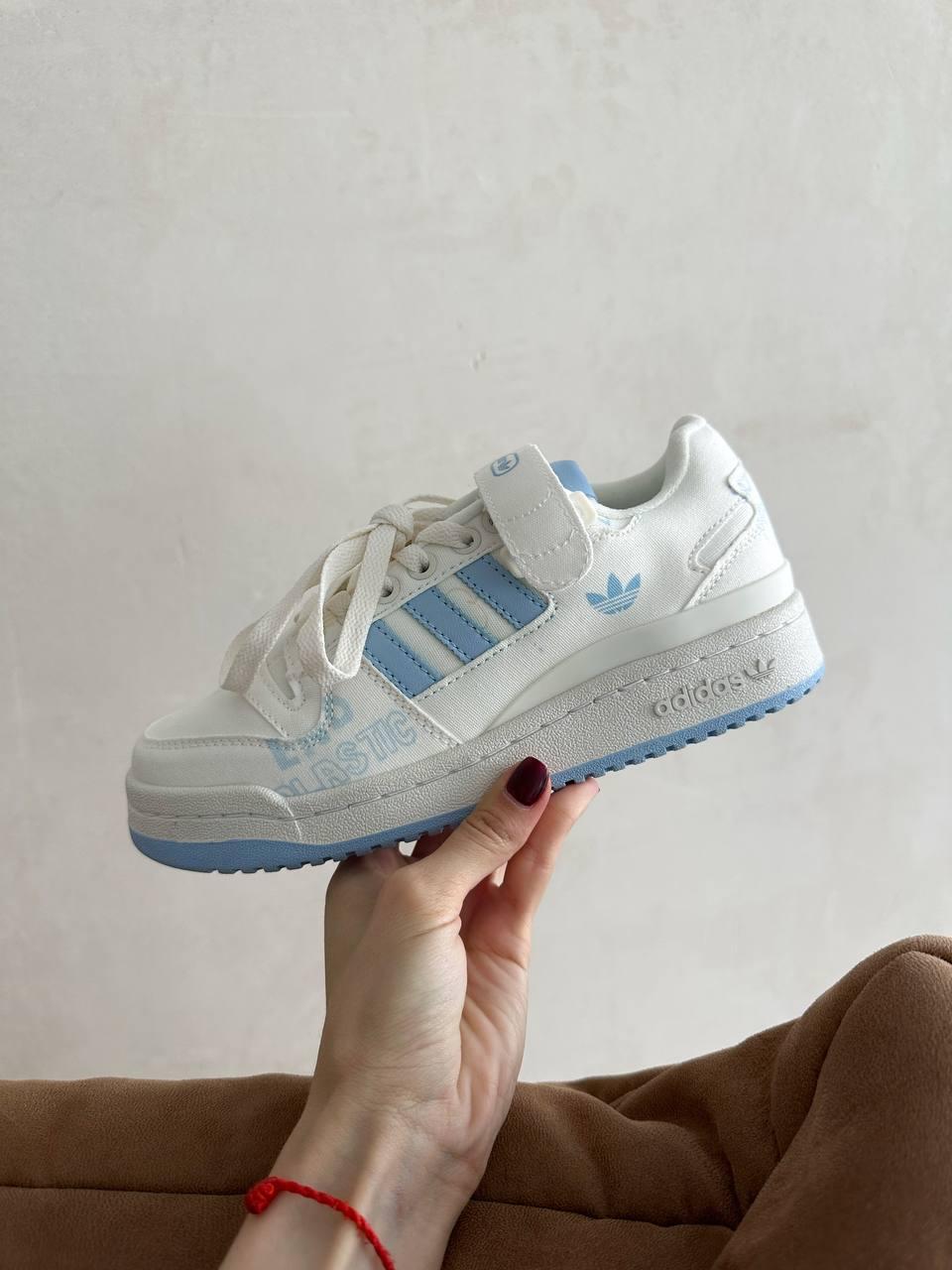 Adidas Forum Low White Blue v2
