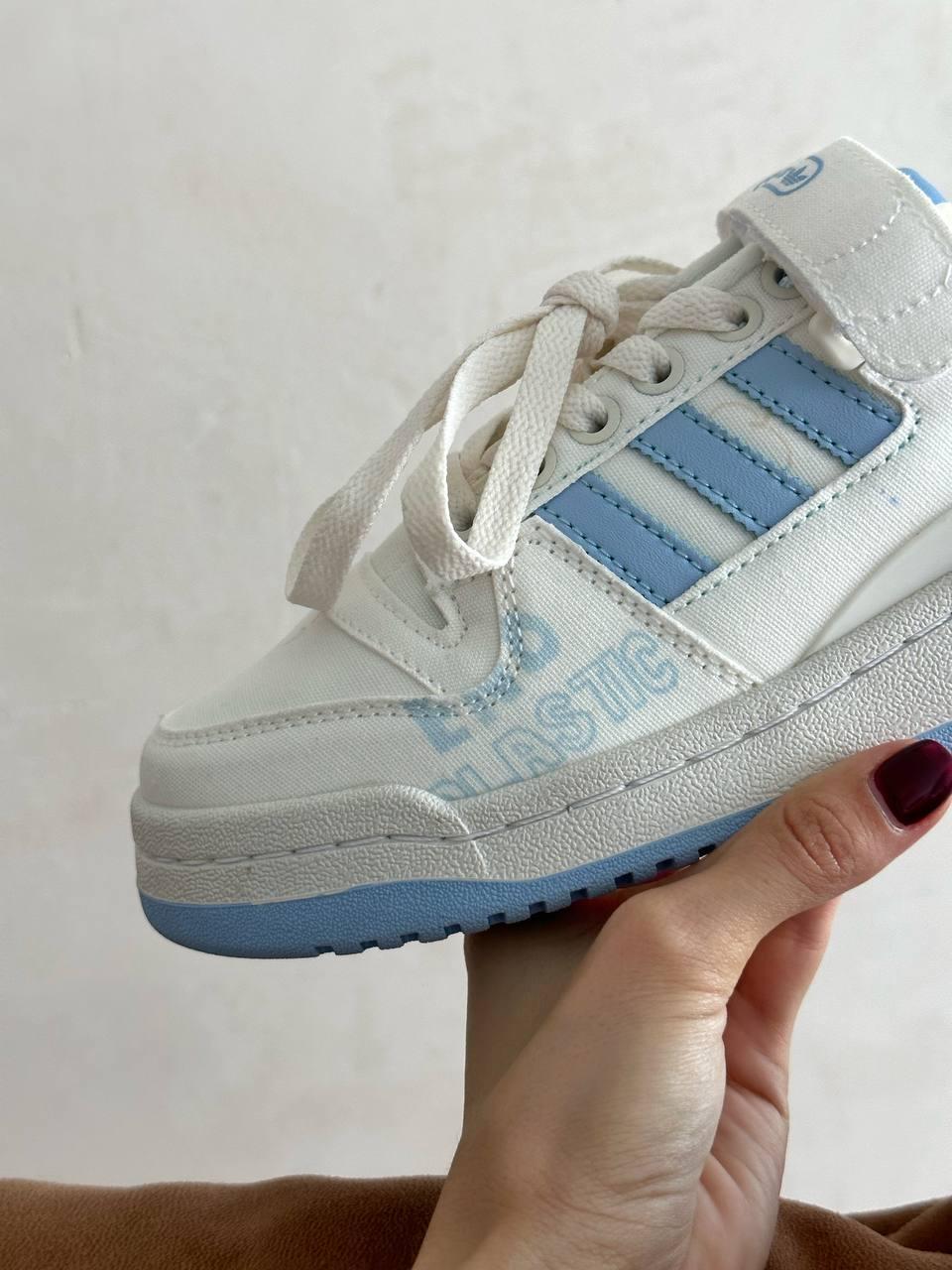Adidas Forum Low White Blue v2