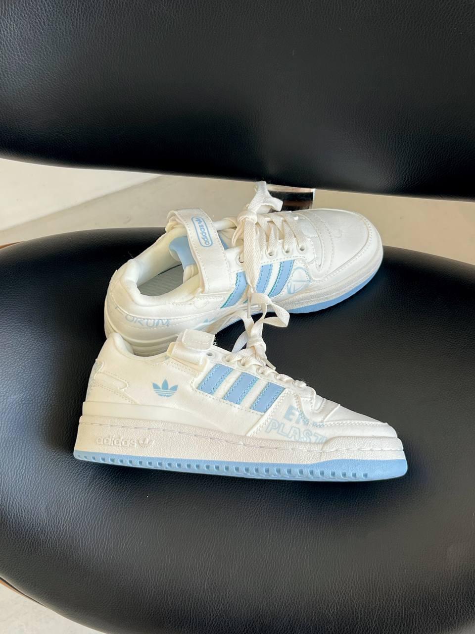 Adidas Forum Low White Blue v2