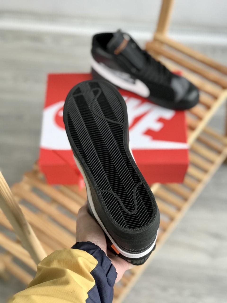 Nike Blazer Mid x OFF WHITE Black Whitw