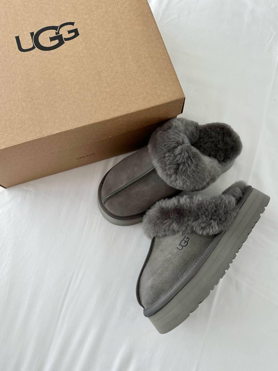 Ugg DISQUETTE Platform Charcoal