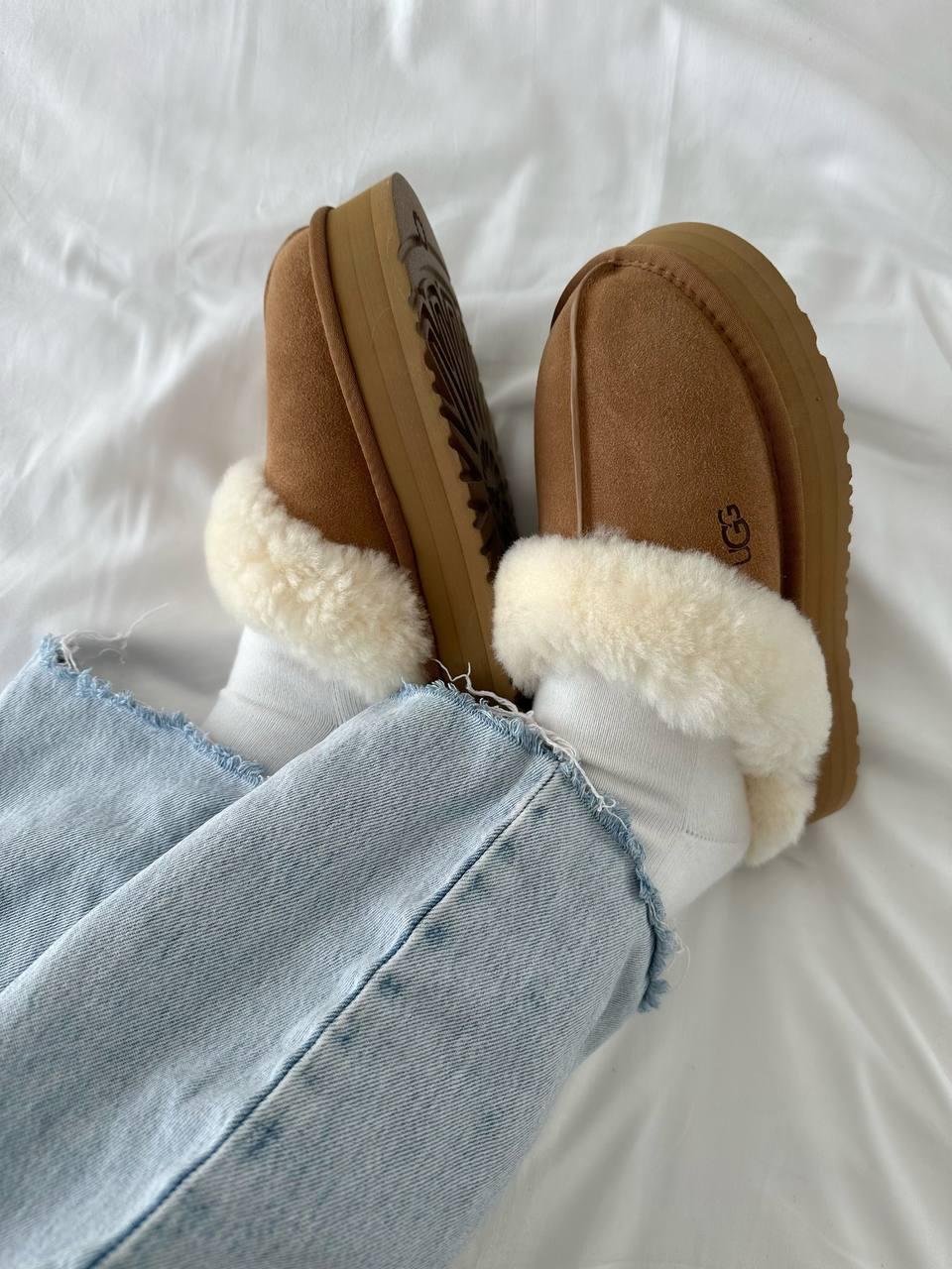 Ugg DISQUETTE Plarform Chestnut