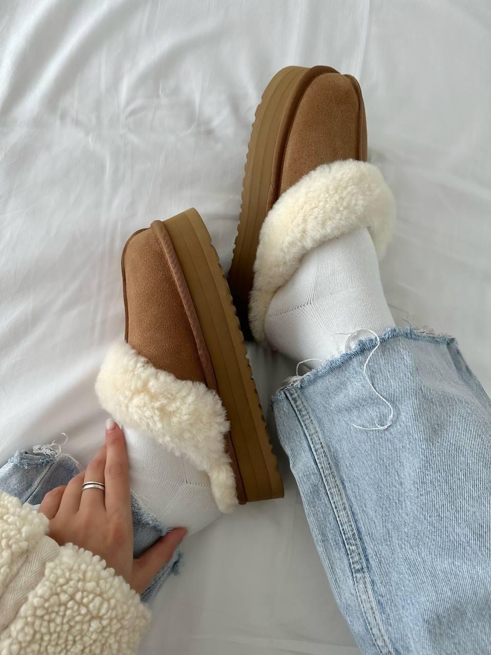 Ugg DISQUETTE Plarform Chestnut