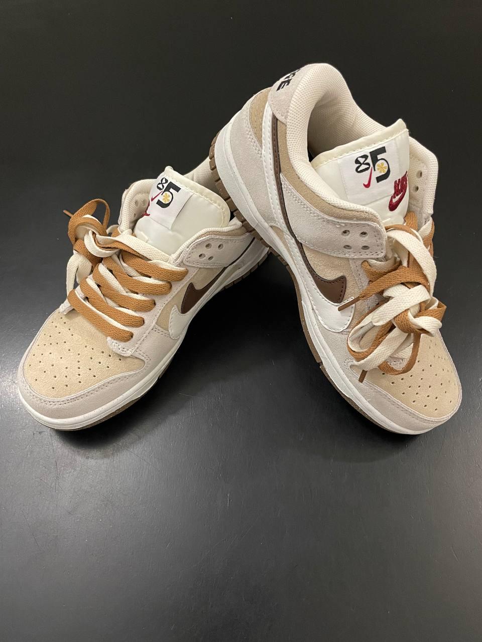 Nike SB Dunk Low SE 85 Double Swoosh Grey Brown