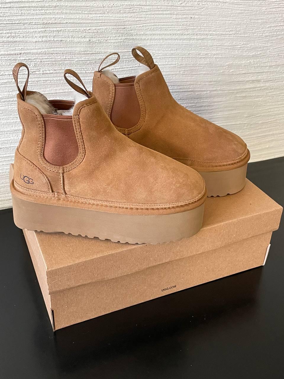 Ugg Neumel Platform Chestnut (на резинці)