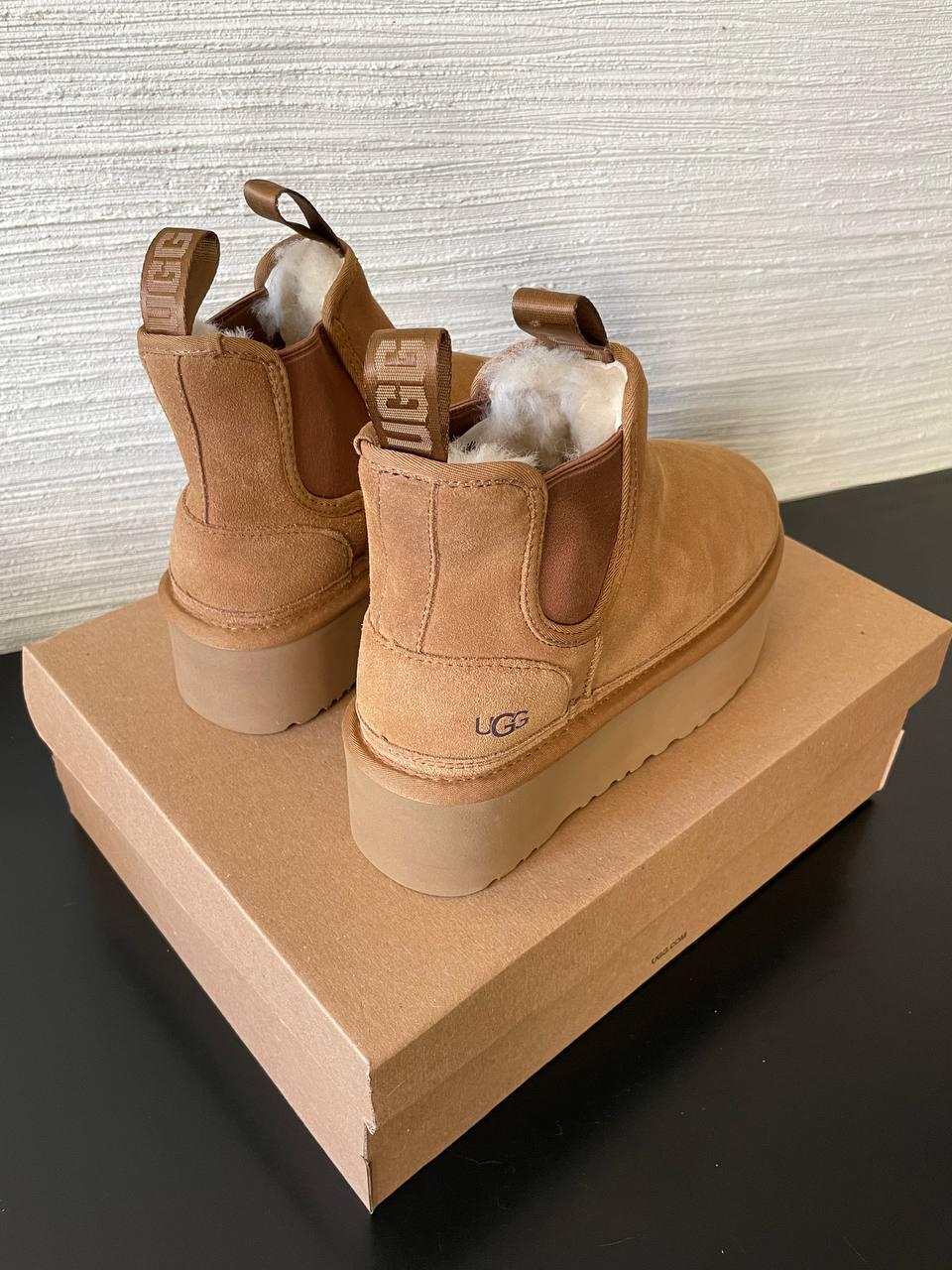 Ugg Neumel Platform Chestnut (на резинці)