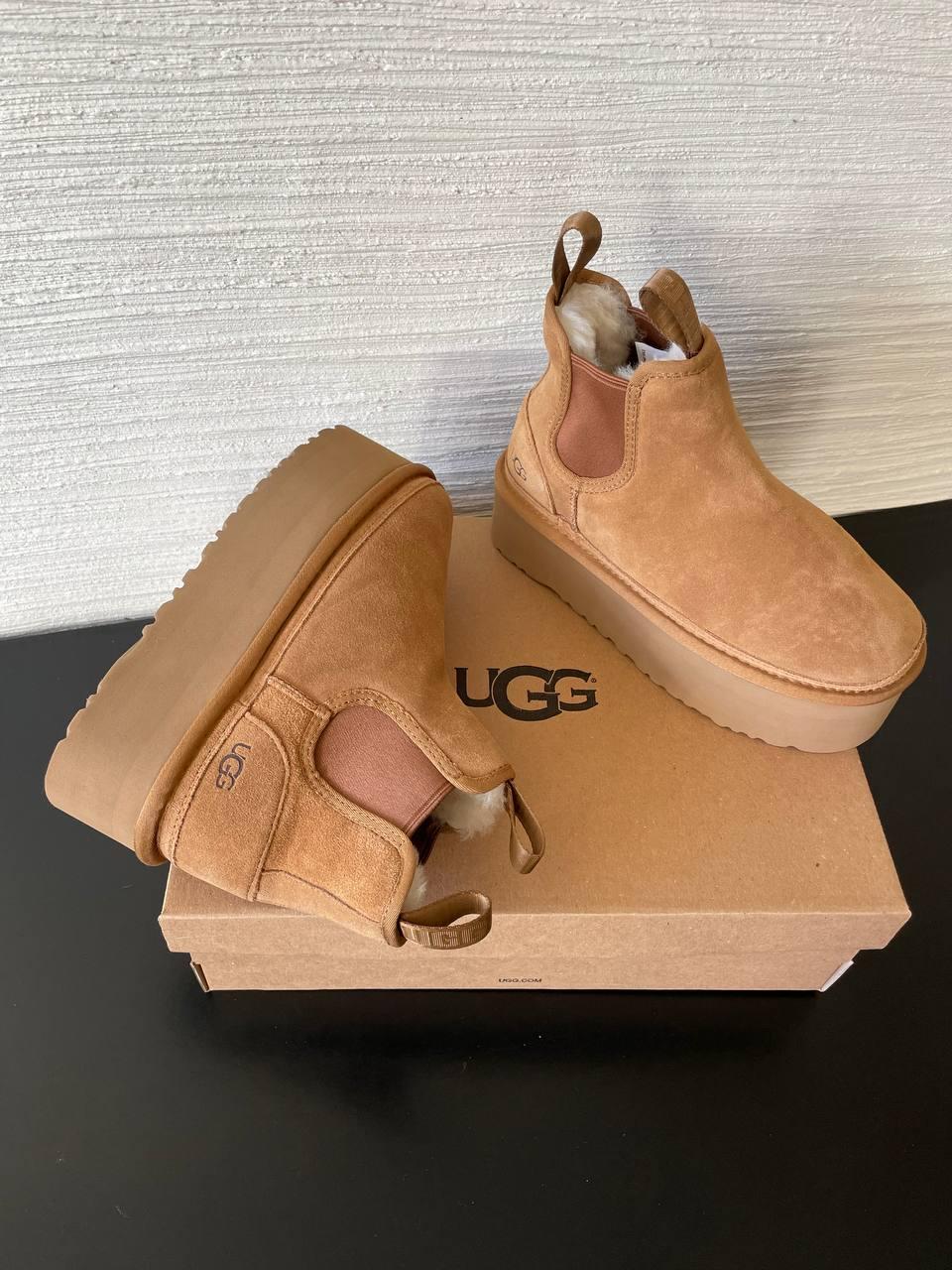Ugg Neumel Platform Chestnut (на резинці)