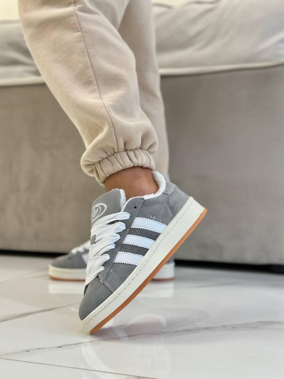 Adidas Campus Grey Fur