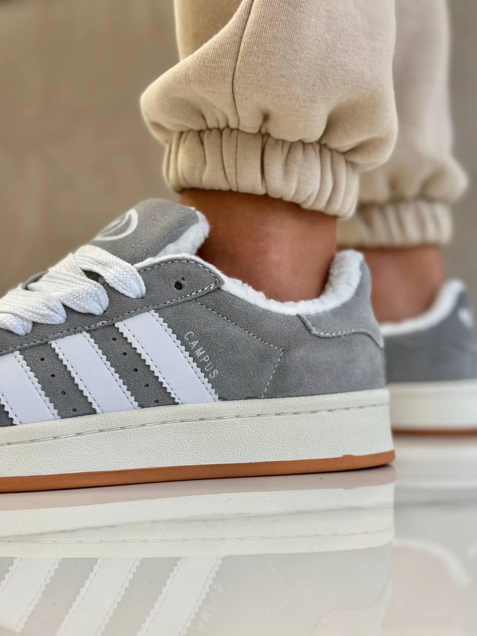 Adidas Campus Grey Fur