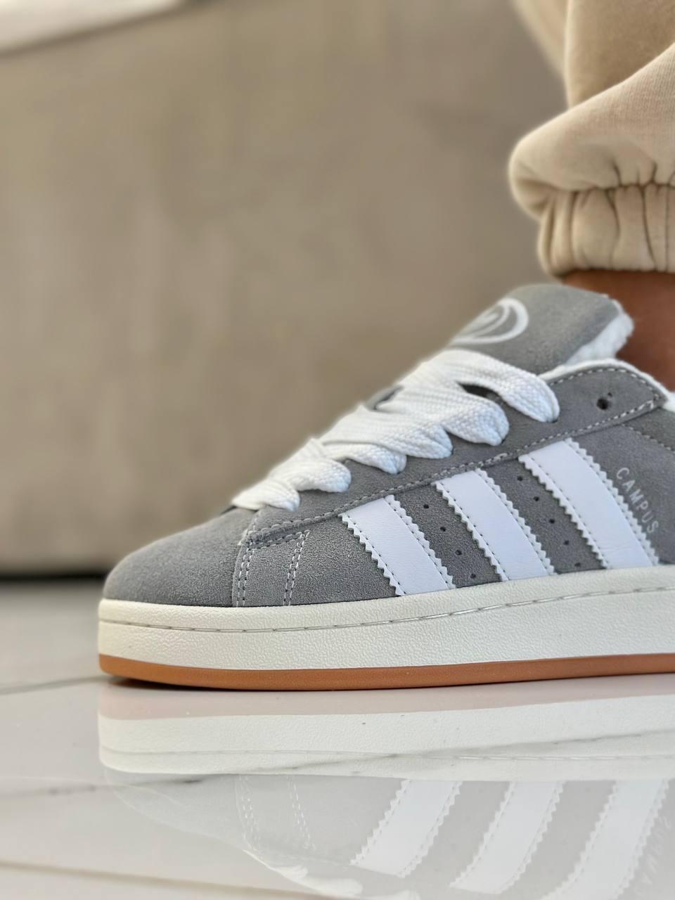 Adidas Campus Grey Fur