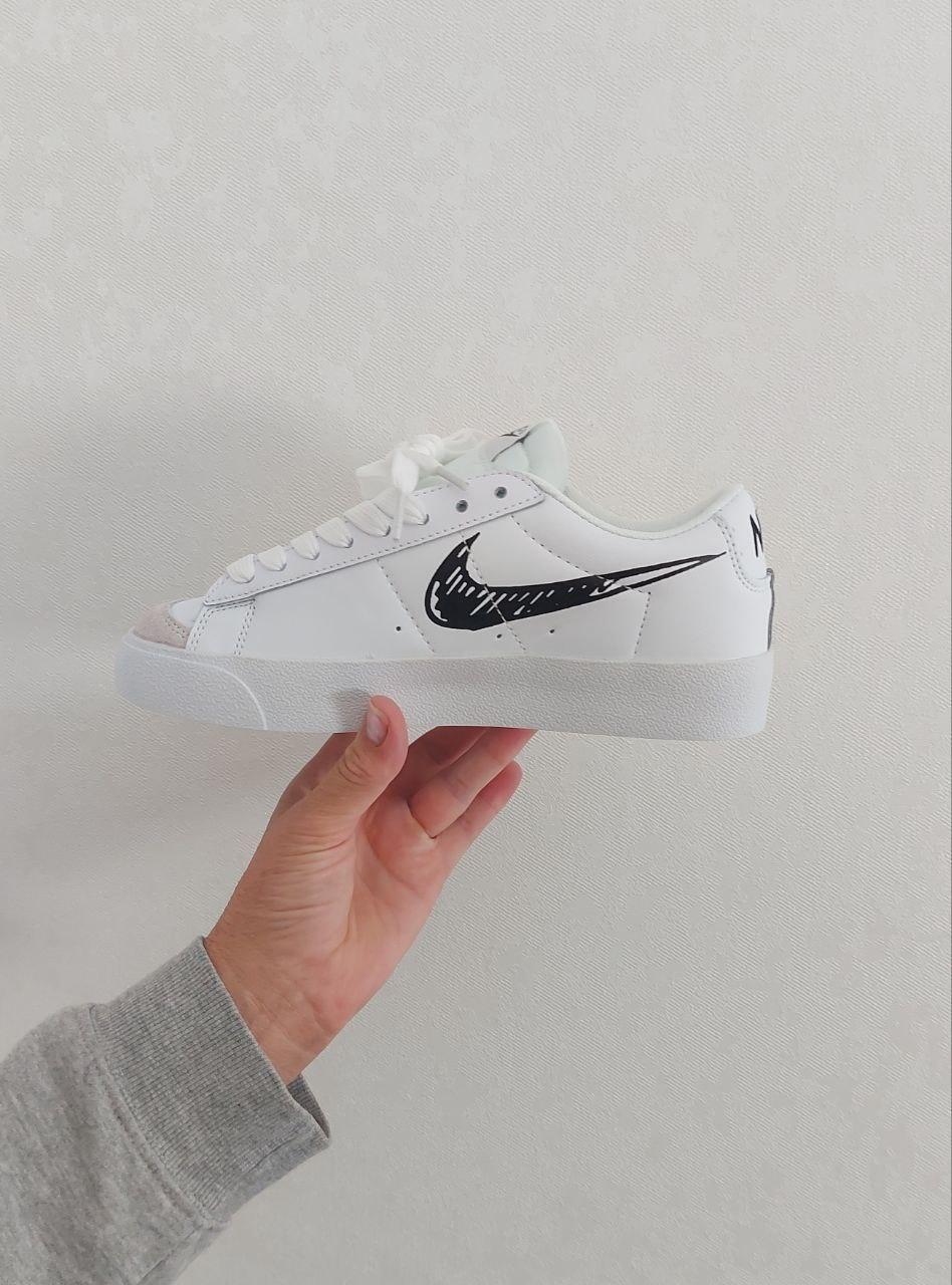 Nike Blazer Low White Black