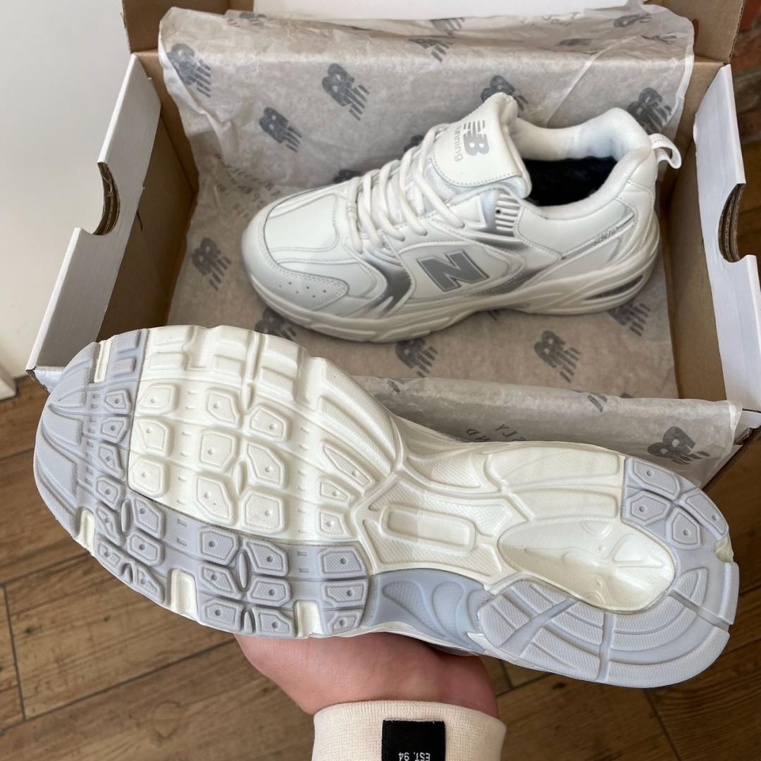 New Balance 530 White Leather Хутро