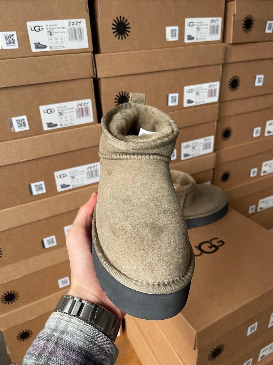 Ugg Ultra Mini Platform Khaki v2