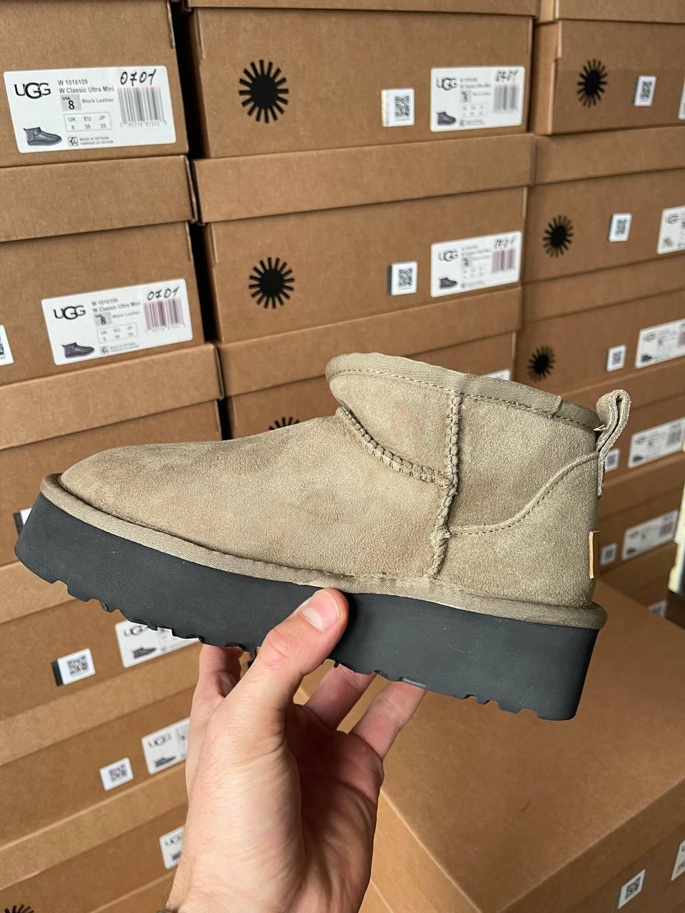 Ugg Ultra Mini Platform Khaki v2
