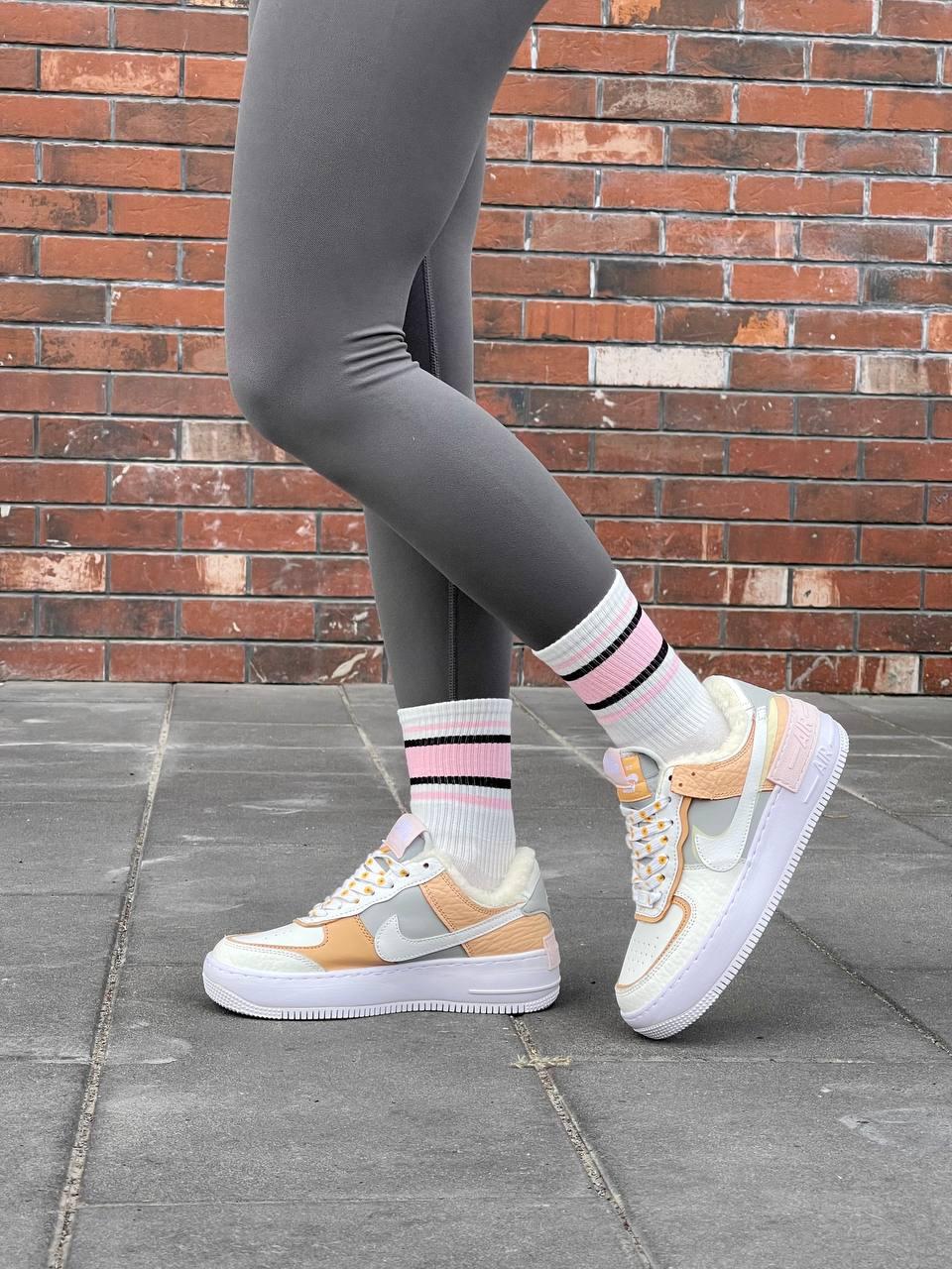 Nike Air Force 1 Shadow Spruce Aura Fur
