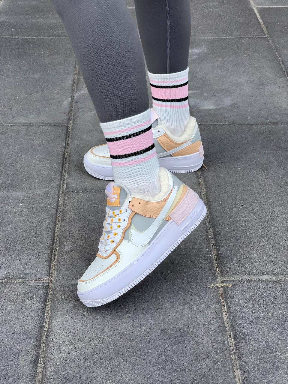 Nike Air Force 1 Shadow Spruce Aura Fur
