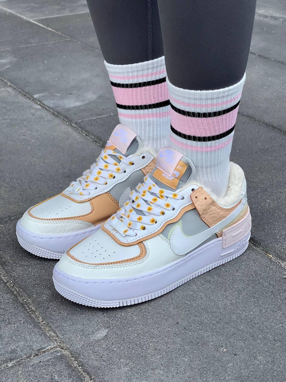 Nike Air Force 1 Shadow Spruce Aura Fur