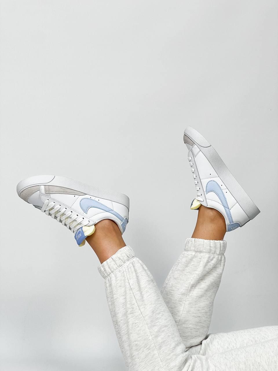 Nike Blazer Low White Blue