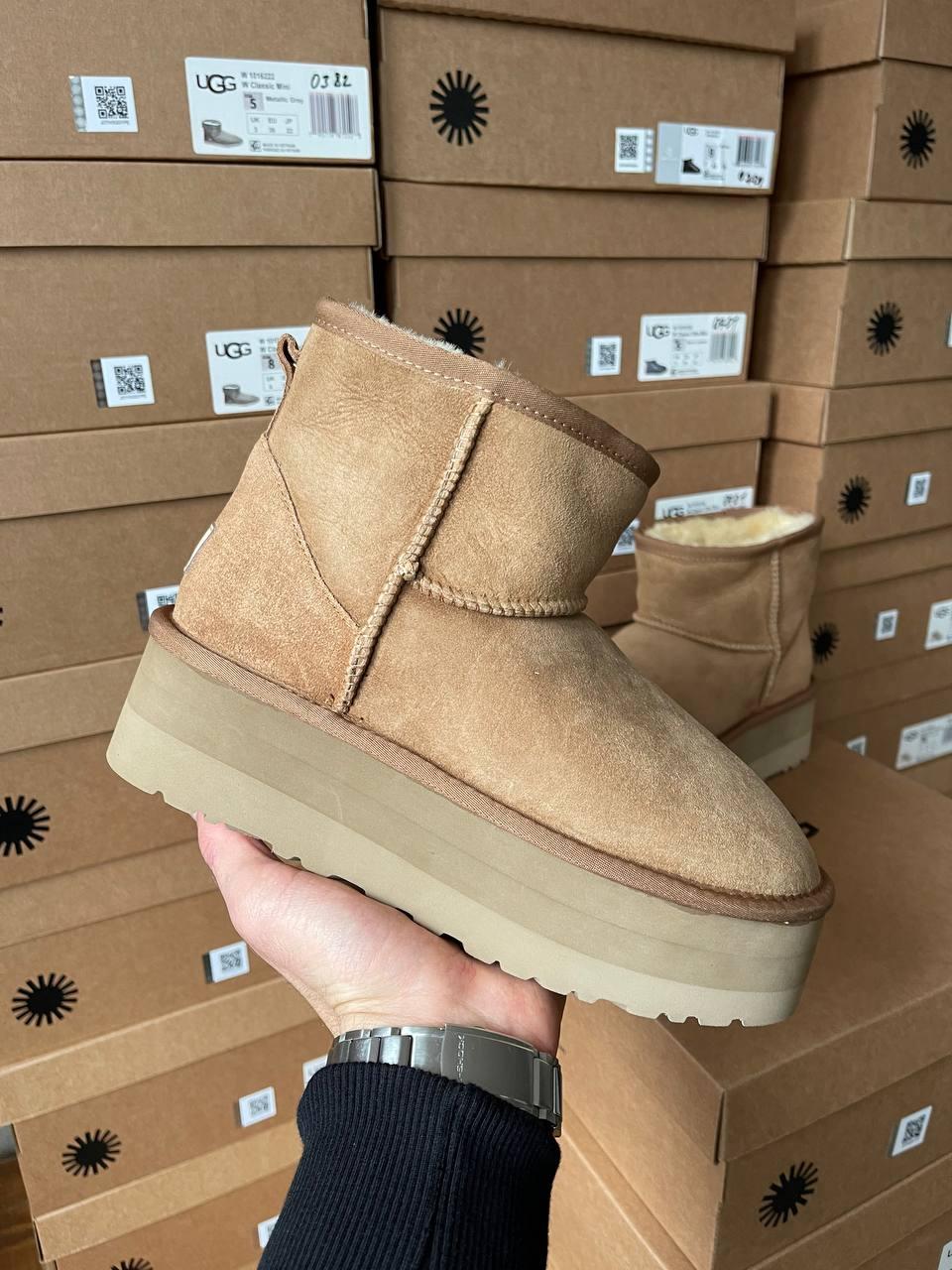 Ugg Mini Platform Chestnut