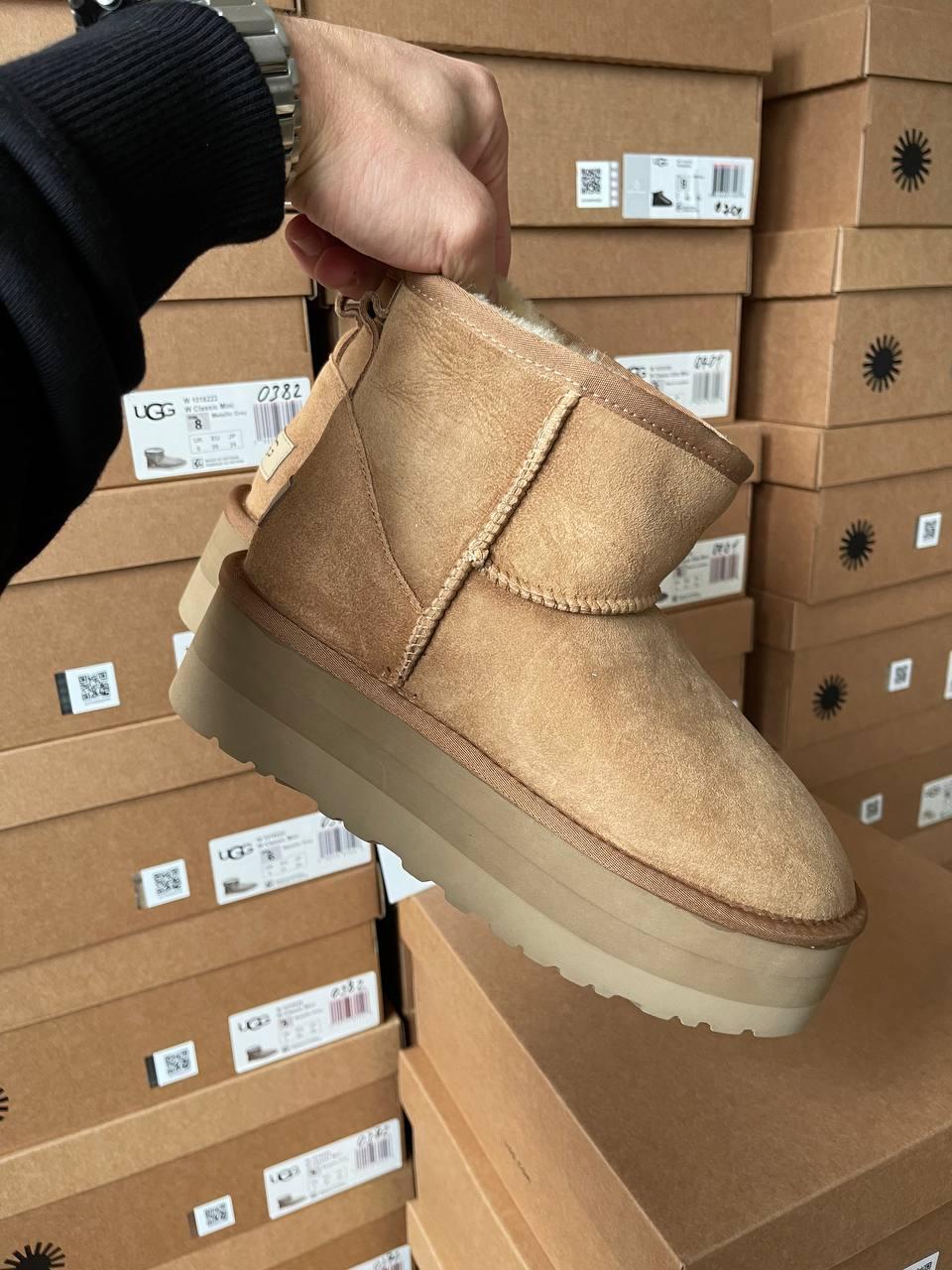 Ugg Mini Platform Chestnut