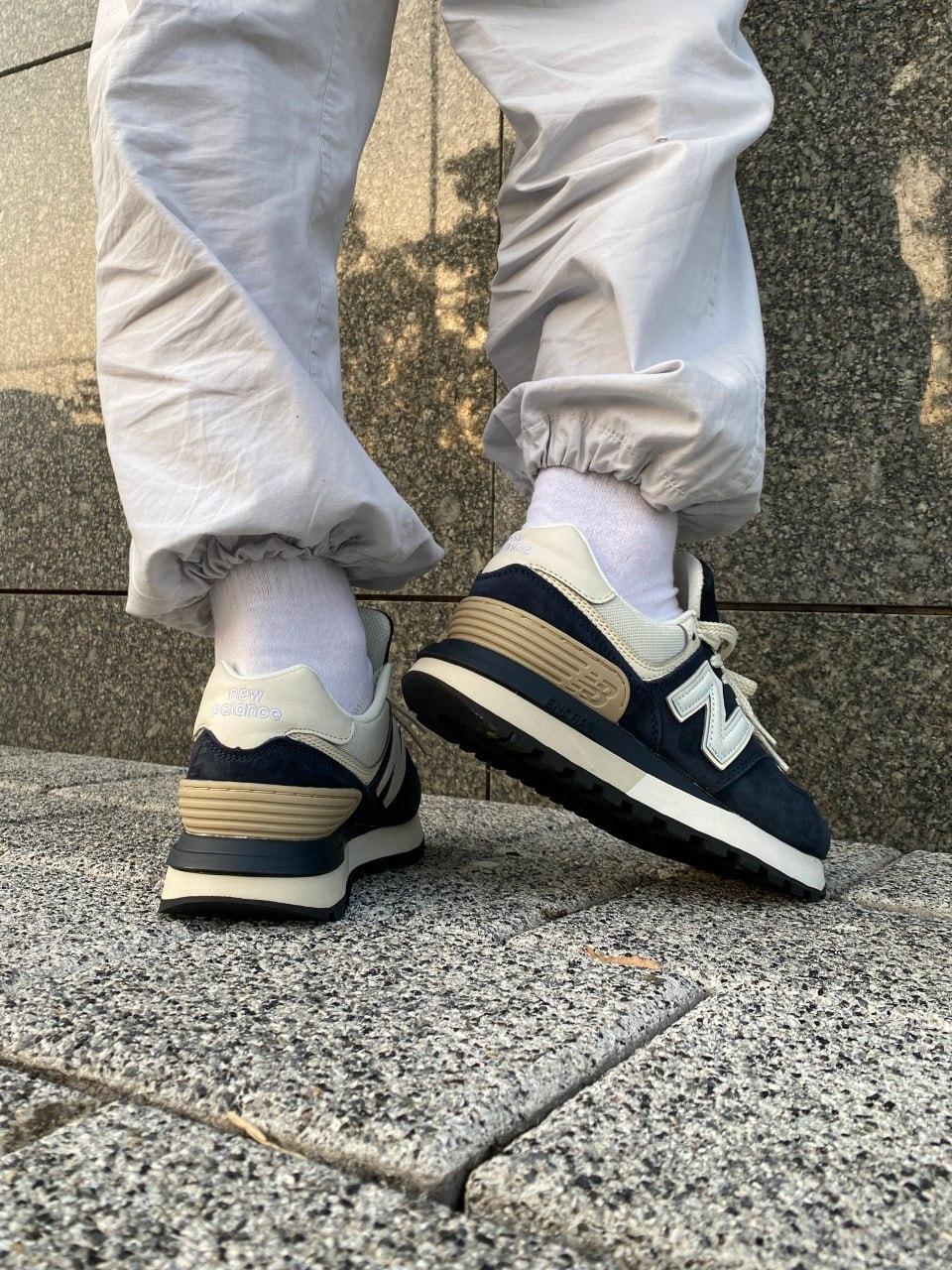 New Balance 574 Legacy Blue White