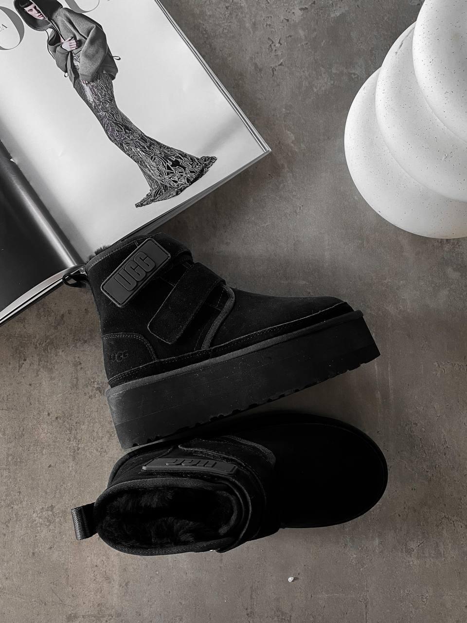 UGG Neumel Platform Premium Black