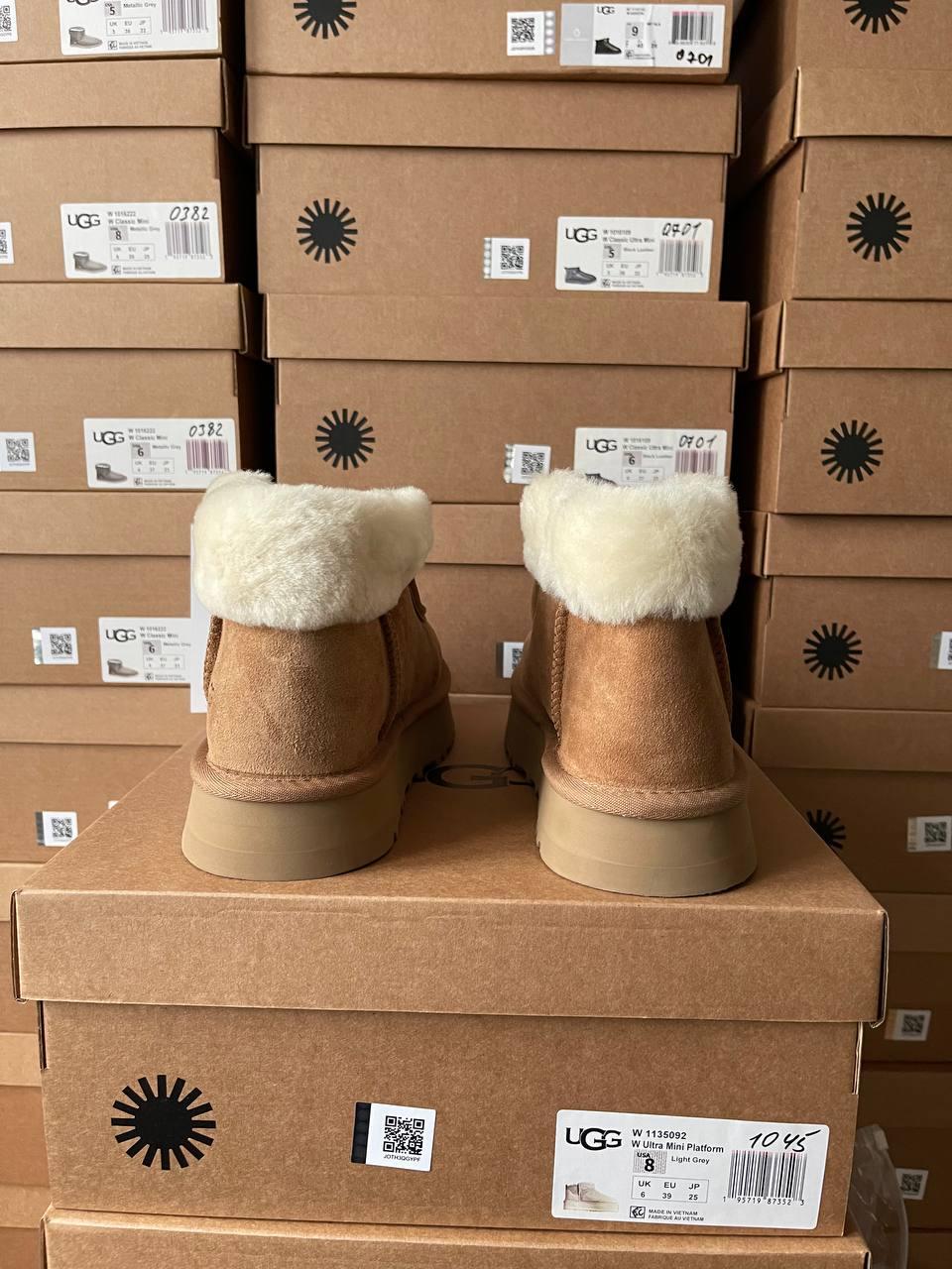 Ugg Funkette Platform Chestnut