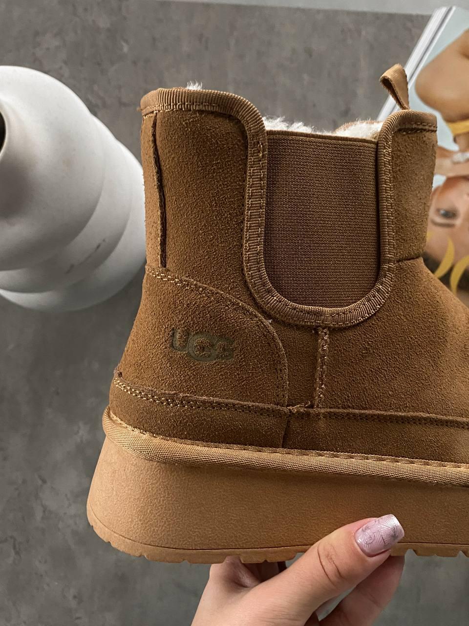Ugg Neumel Platform Chestnut v2 (на резинці)