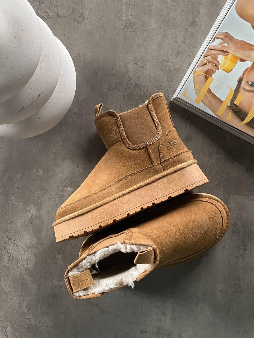 Ugg Neumel Platform Chestnut v2 (на резинці)