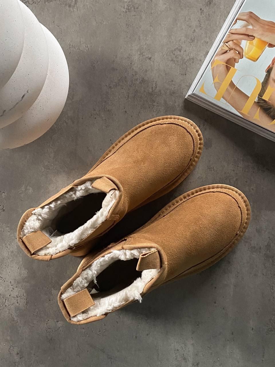 Ugg Neumel Platform Chestnut v2 (на резинці)