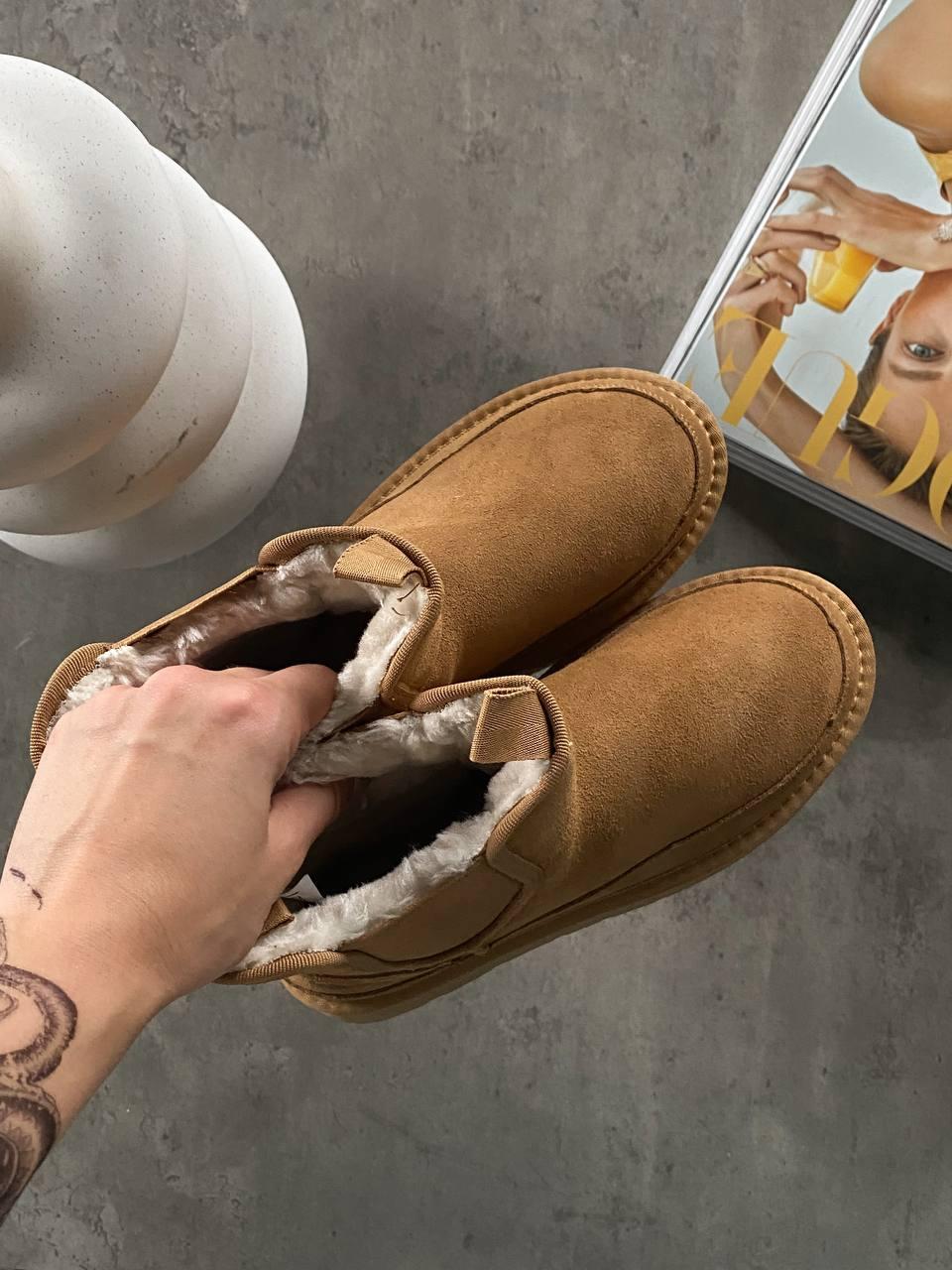 Ugg Neumel Platform Chestnut v2 (на резинці)