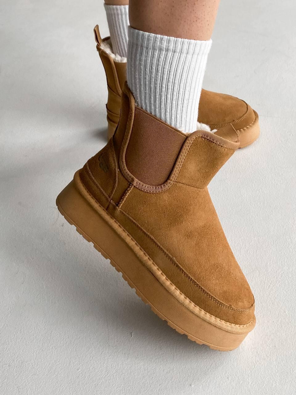 Ugg Neumel Platform Chestnut v2 (на резинці)