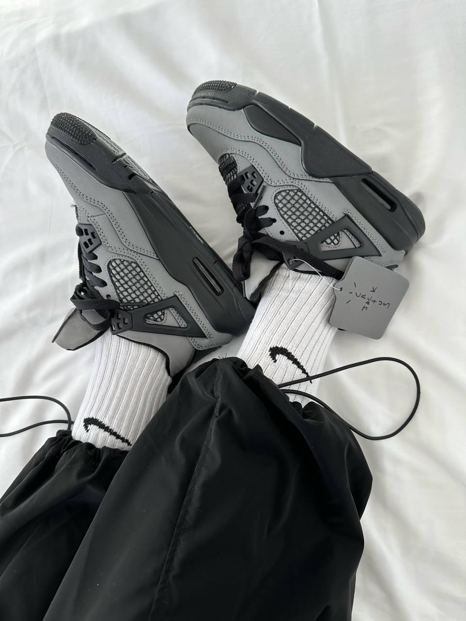 Nike Air JORDAN 4 x Cactus Jack Grey Black