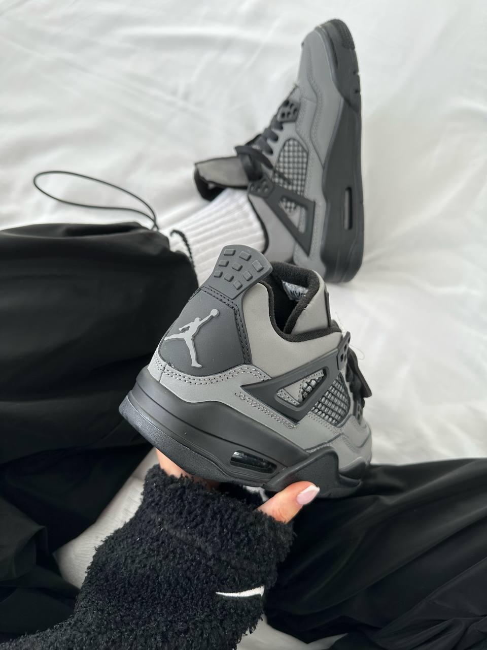 Nike Air JORDAN 4 x Cactus Jack Grey Black
