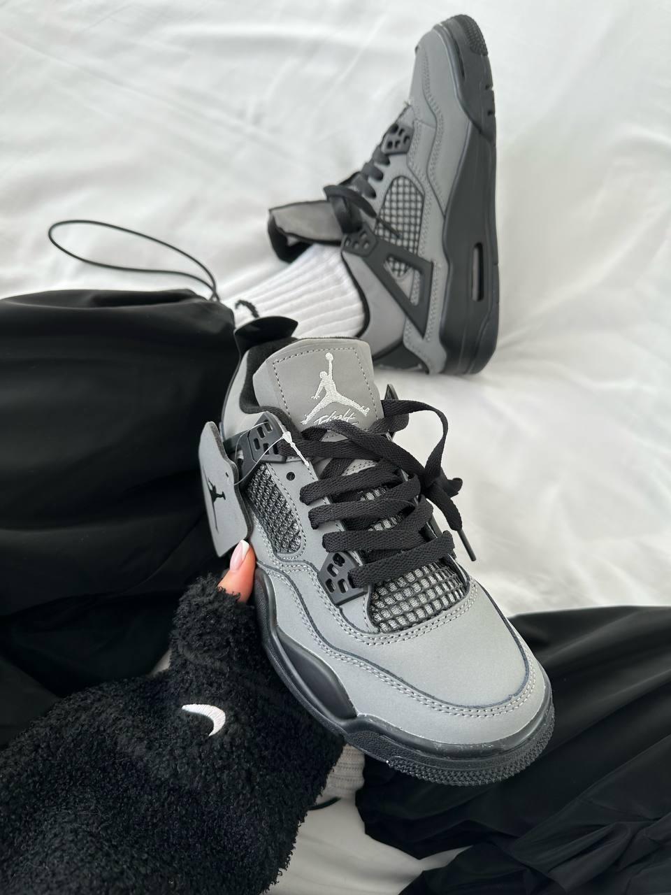 Nike Air JORDAN 4 x Cactus Jack Grey Black