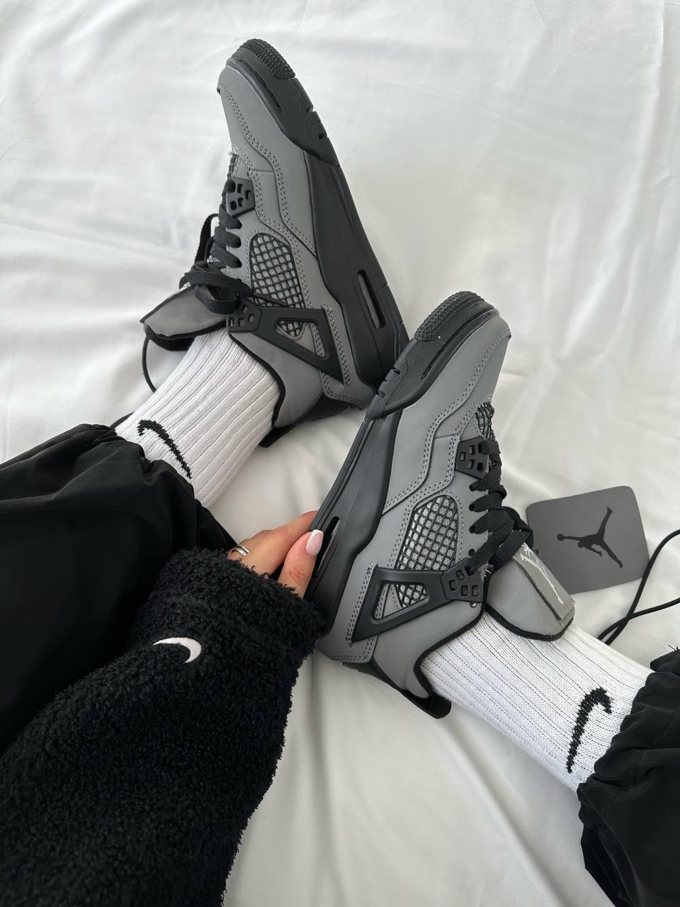 Nike Air JORDAN 4 x Cactus Jack Grey Black