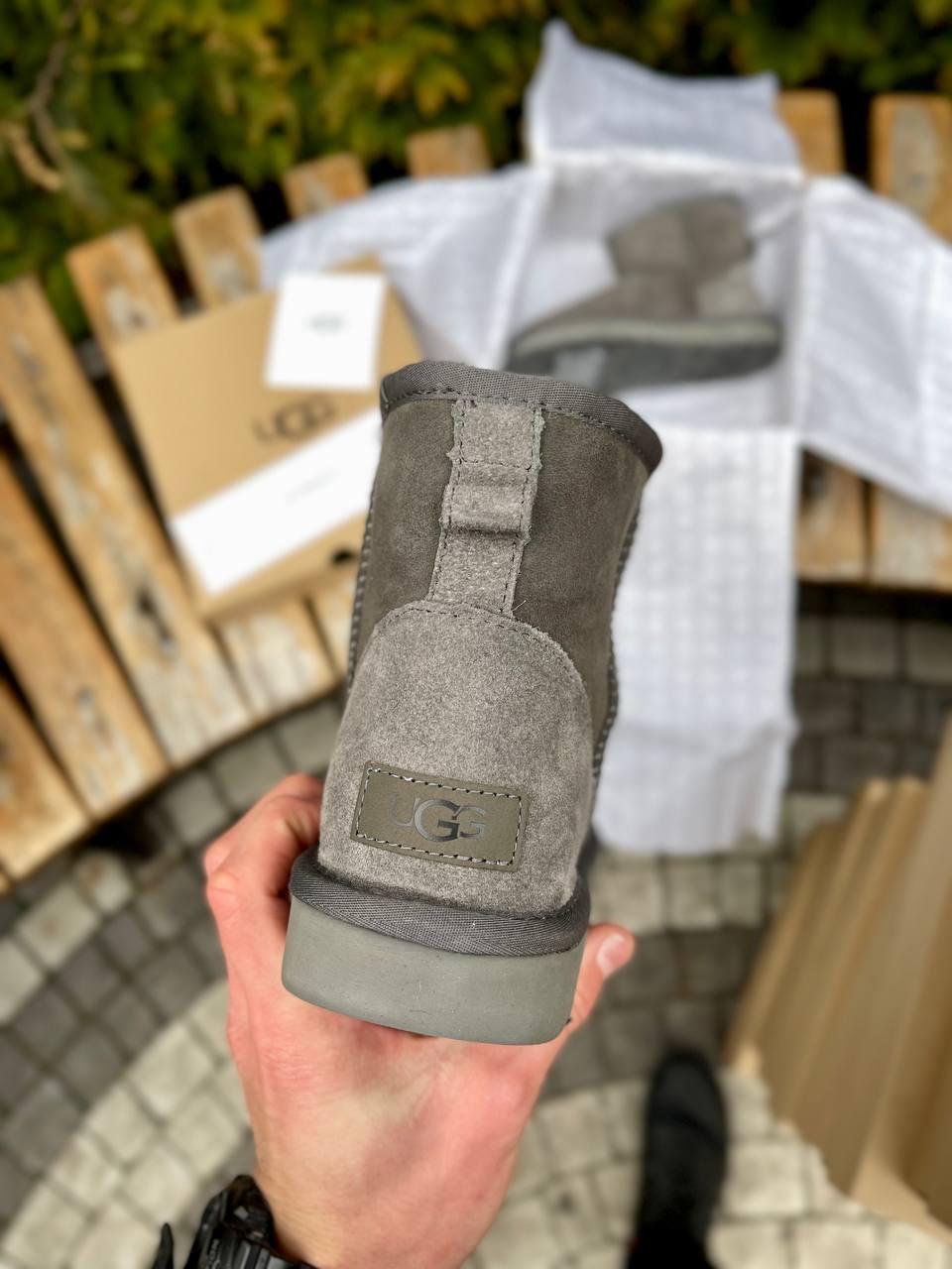 Ugg Classic Mini Grey Suede