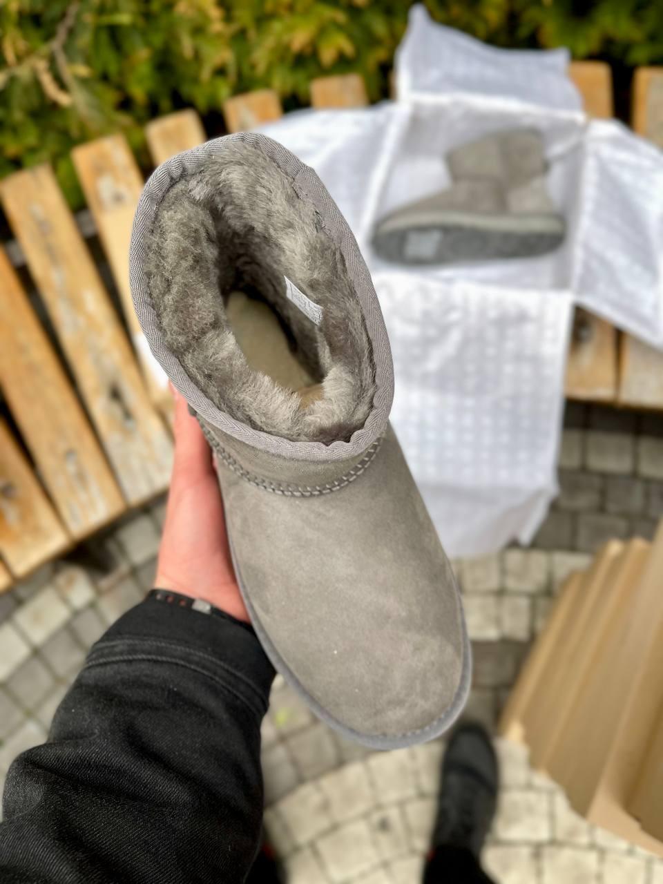 Ugg Classic Mini Grey Suede