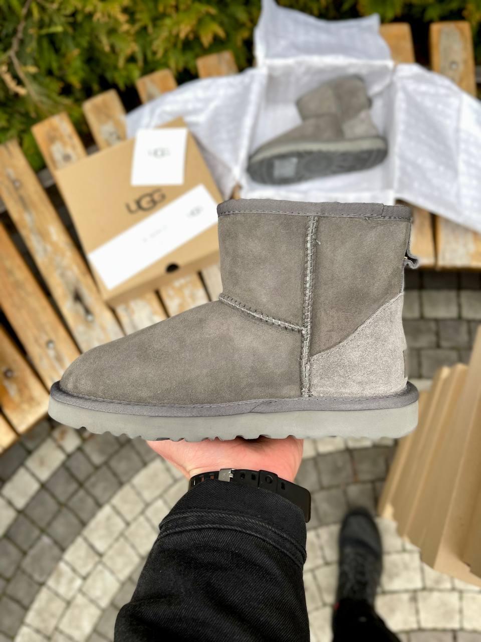Ugg Classic Mini Grey Suede
