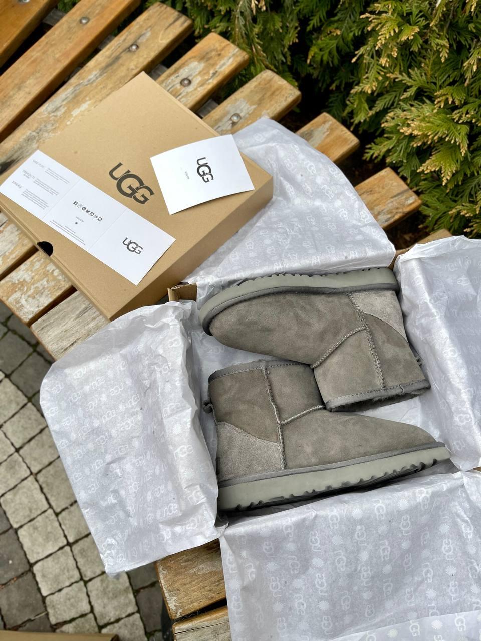 Ugg Classic Mini Grey Suede